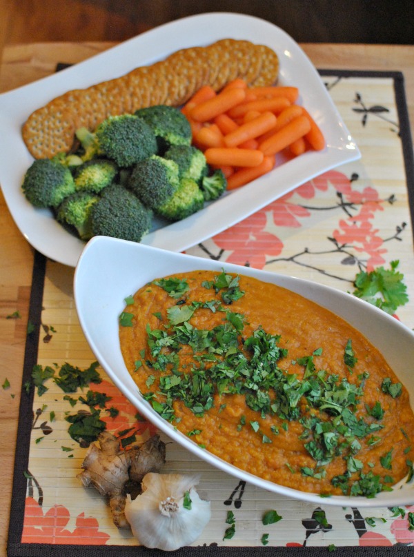 spicy red lentil stoup & spread