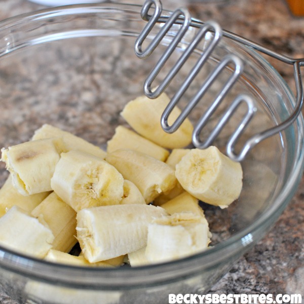 homemade baby food banana and sweet potato