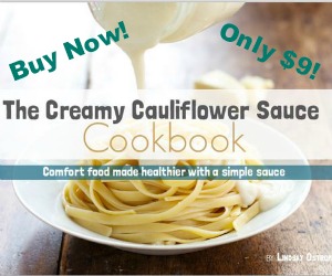 Creamy Cauliflower Sauce healthy recipe cookbook
