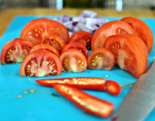 Chop your veggies