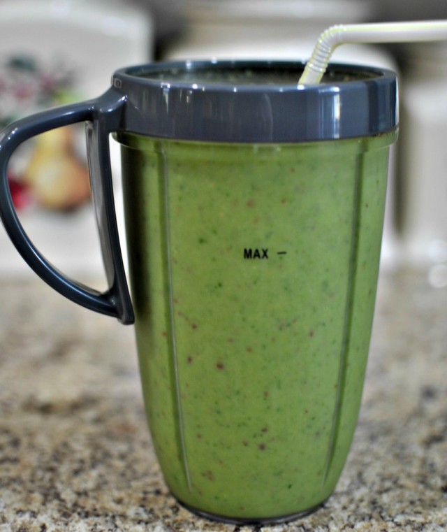 peachy keen green smoothie