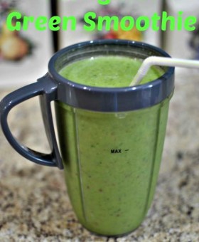 Peachy Keen Green Smoothie