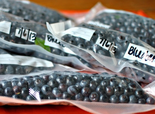 How to freeze blueberries from Becky's Best Bites