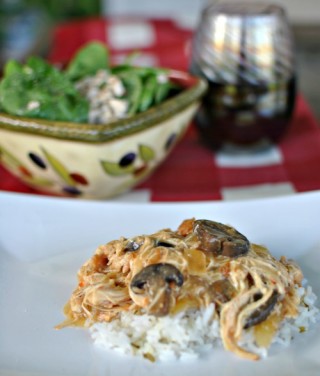 Mushroom-chicken-slow-cooker