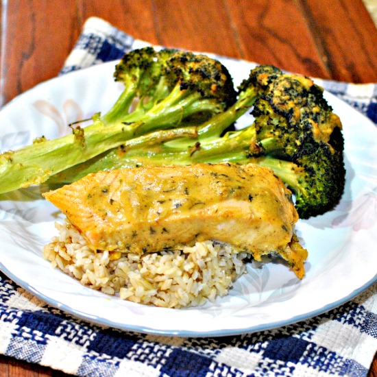 mustard-glazed-salmon