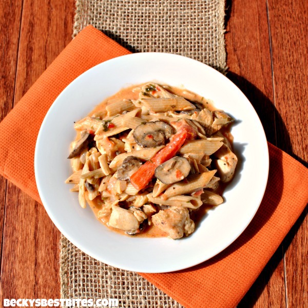 Skinny Cajun Chicken Pasta