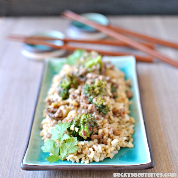 asian-ground-beef-skillet