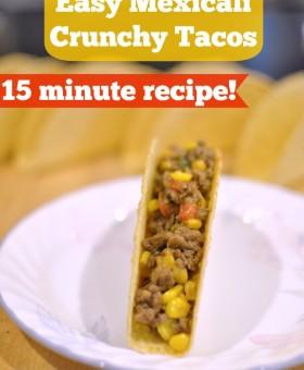 Easy Crunchy Mexicali Tacos by Becky's Best Bites