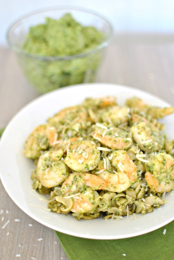 Kale pesto pasta, Recipe