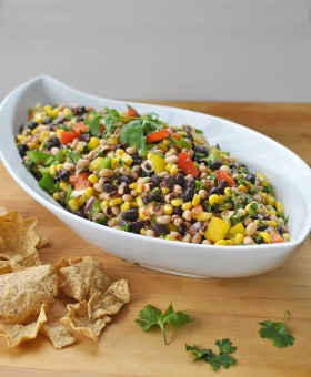 Cowboy Caviar Salsa is a healthful appetizer to add to a game day spread. Bright, colorful and full of nutrients, this dip be a winner no matter the outcome of the game. Easy, healthy and oh so tasty, this sunny dish will keep your spirits bright even if your favorite team isn’t doing so hot by Becky's Best Bites