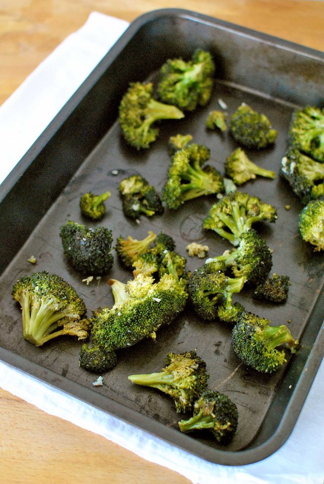 Roasted Garlic Broccoli | Becky's Best Bites