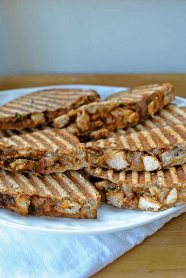 Chicken Enchilada Panini | beckysbestbites.com