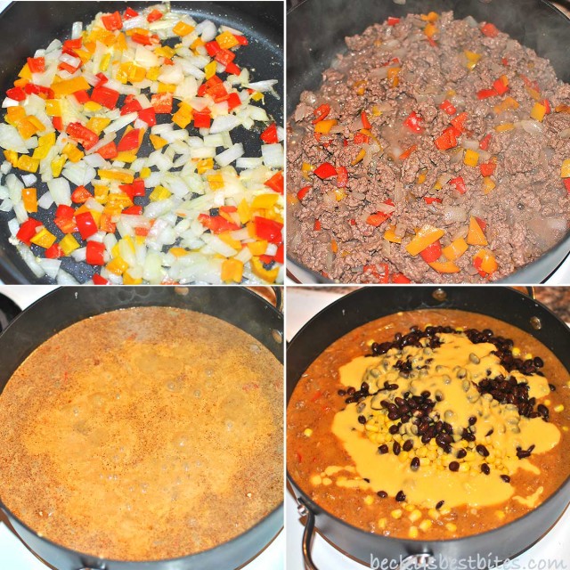 Hamburger Helper recipe cooking instrucitons