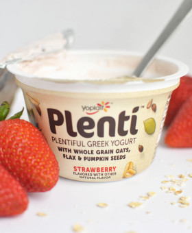 Who’s hungry? I just discovered an amazing new type of yogurt that’s delicious AND satisfying! I'm getting Wedding-Ready with Yoplait Plenti Greek Yogurt! #sp #LandofPlenti