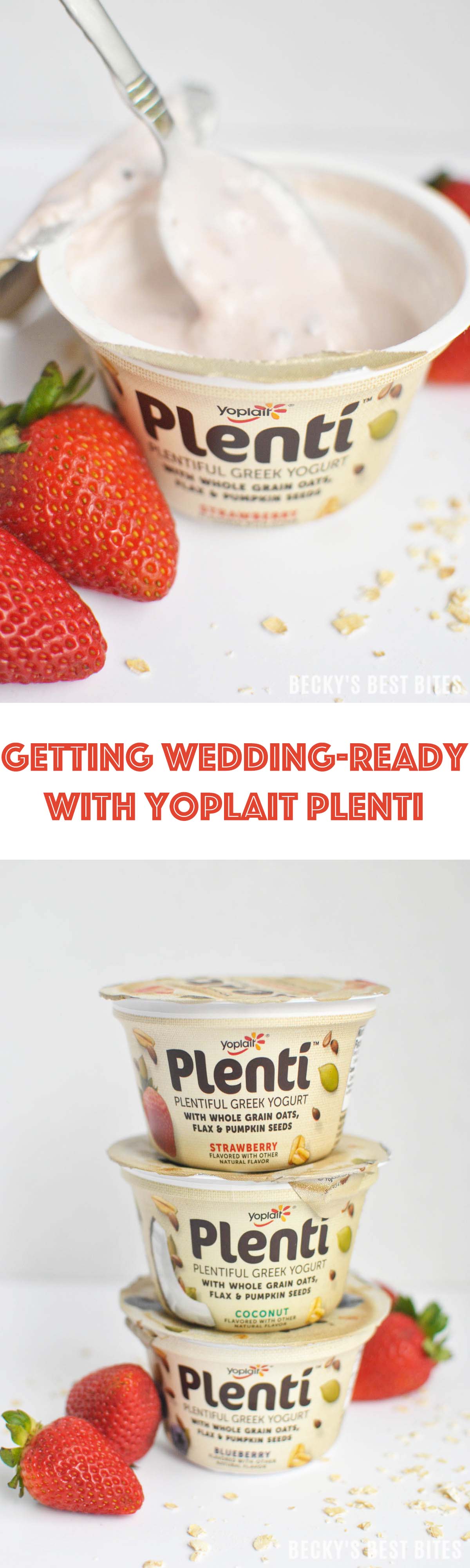 Who’s hungry? I just discovered an amazing new type of yogurt that’s delicious AND satisfying! I'm getting Wedding-Ready with Yoplait Plenti Greek Yogurt #sp #LandofPlenti