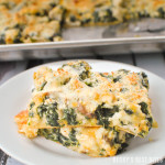Chicken Spinach Mushroom White Pizza