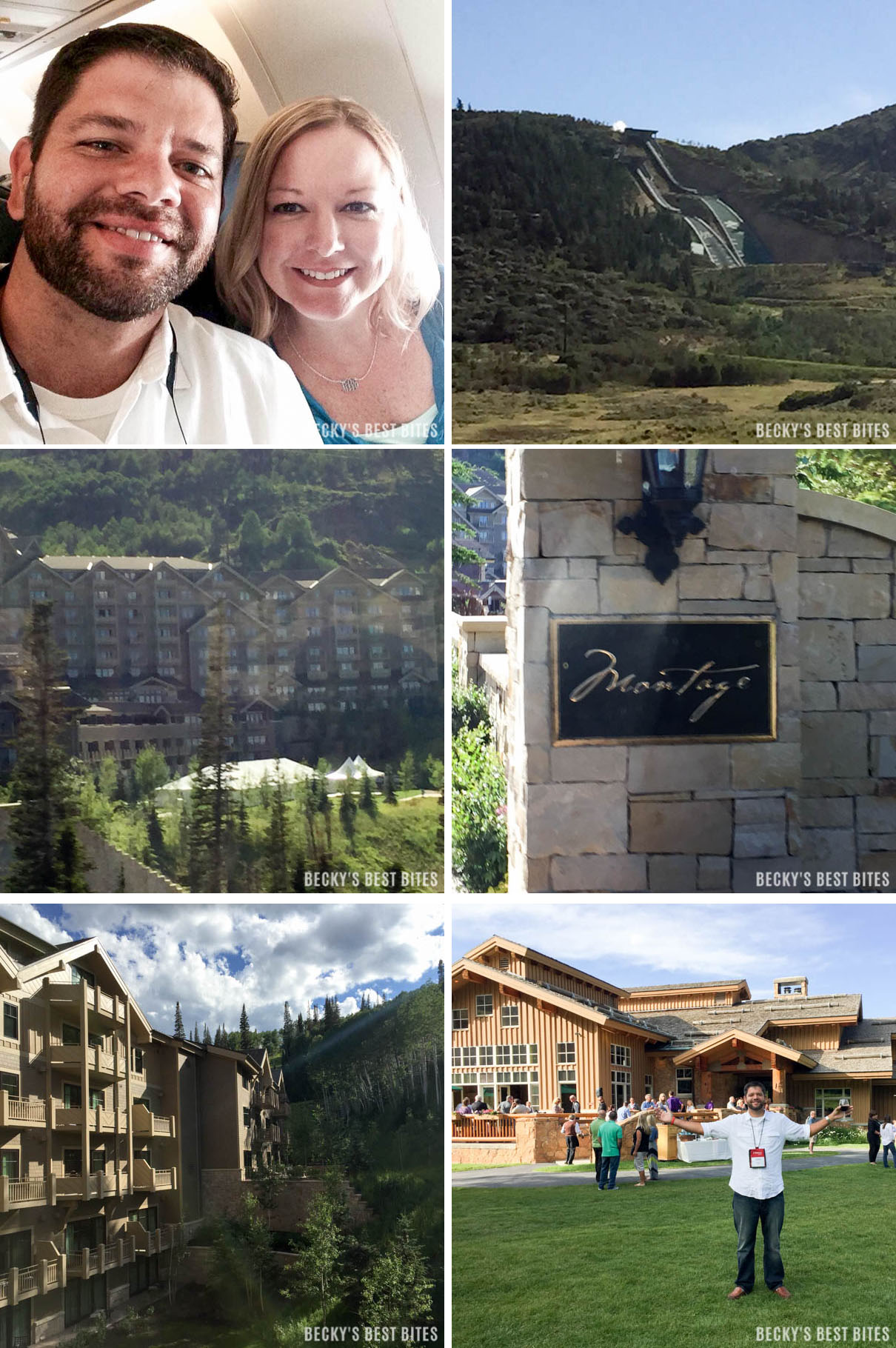 Diamond Club Trip in Park City Utah Day 1 Collage