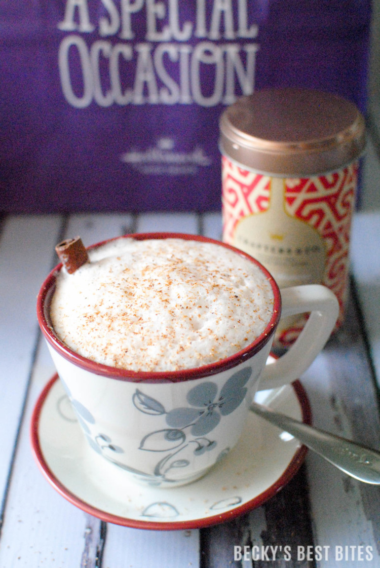 Healthy Holiday Chai Tea Latte #Hallmark-4