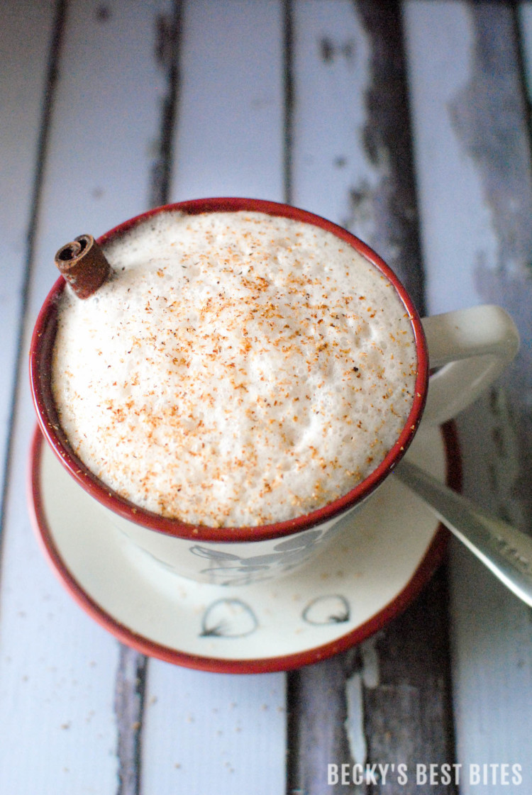 Healthy Holiday Chai Tea Latte #Hallmark-5