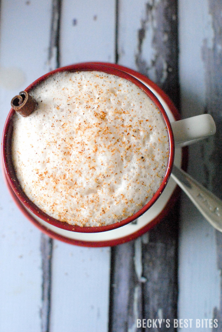 Healthy Holiday Chai Tea Latte #Hallmark_