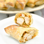 Pork and Vegetable Baked Egg Rolls