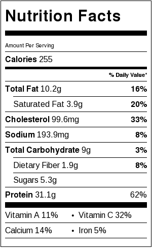 Nutritional information for Slow Cooker Chicken Caprese | beckysbestbites.com