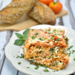 Easy Slow Cooker Lasagna with Veggies