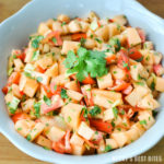Summer Garden Fresh Cantaloupe Salsa