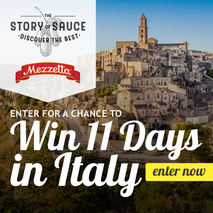 Win 11 Days in Italy! 