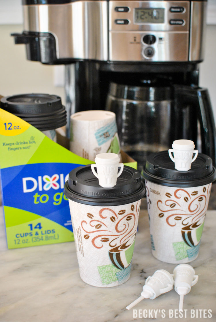 Stress Less Crush the Holidays with Dixie® To Go! Enjoy your hot beverages confidently with no effort, no clean up and no worries! More time to focus on the things that matter like celebrating this holiday season with friends, family and loved ones!! #CupForCrushingIt #ad | beckysbestbites.com 