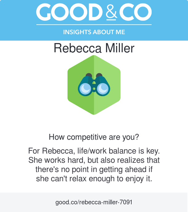 I Know the Key to Finding Workplace Happiness! Discover your personal brand and personality compatibility with the fun quizzes on the Good&Co career app. #ad #knowyourself | beckysbestbites.com