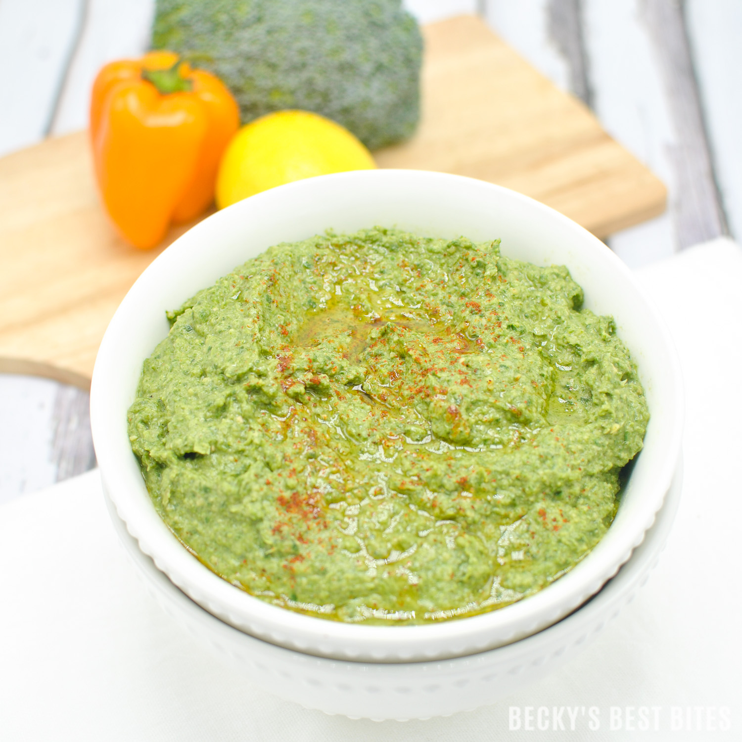 Green Goddess Spinach Hummus