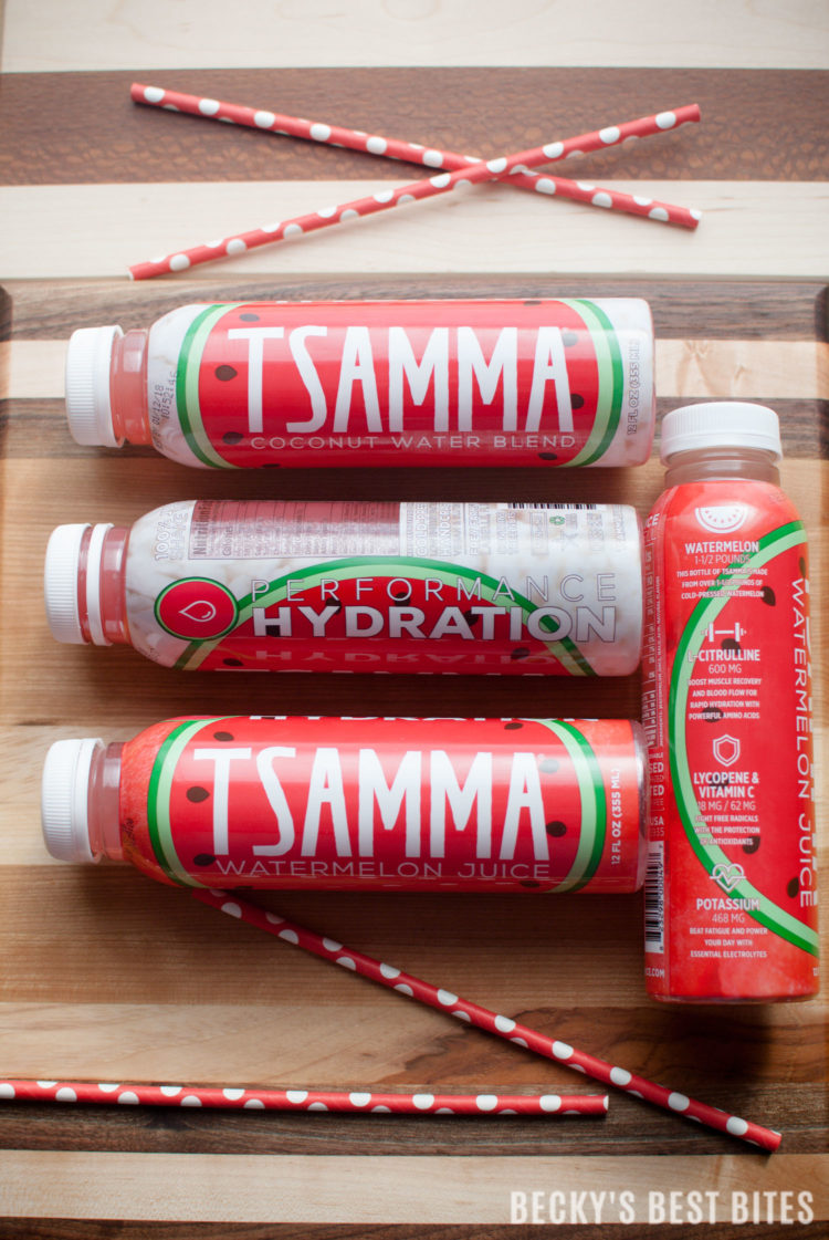 Recommitting to my health in the new year is not a resolution but a promise! That includes making better choices about how I fuel my body, including increasing my hydration with Tsamma Original Watermelon Juice! #ad #HomeGrownHydration #WatermelonJuice #Tsamma @tsammajuice | beckysbestbites.com