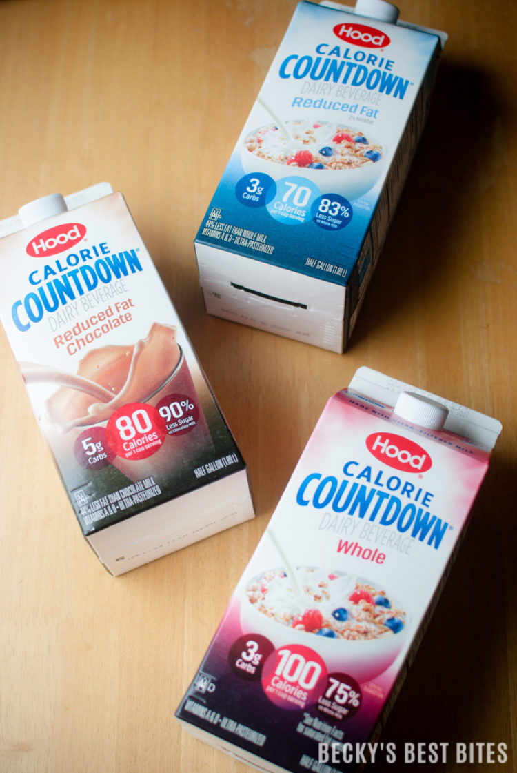 Introducing Hood Calorie Countdown - a creamy and delicious dairy beverage with many nutritional benefits. Perfect for anyone wanting to incorporate dairy into a healthier lifestyle. | beckysbestbites.com