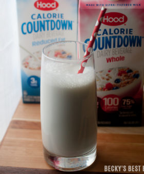 Introducing Hood Calorie Countdown - a creamy and delicious dairy beverage with many nutritional benefits. Perfect for anyone wanting to incorporate dairy into a healthier lifestyle. | beckysbestbites.com