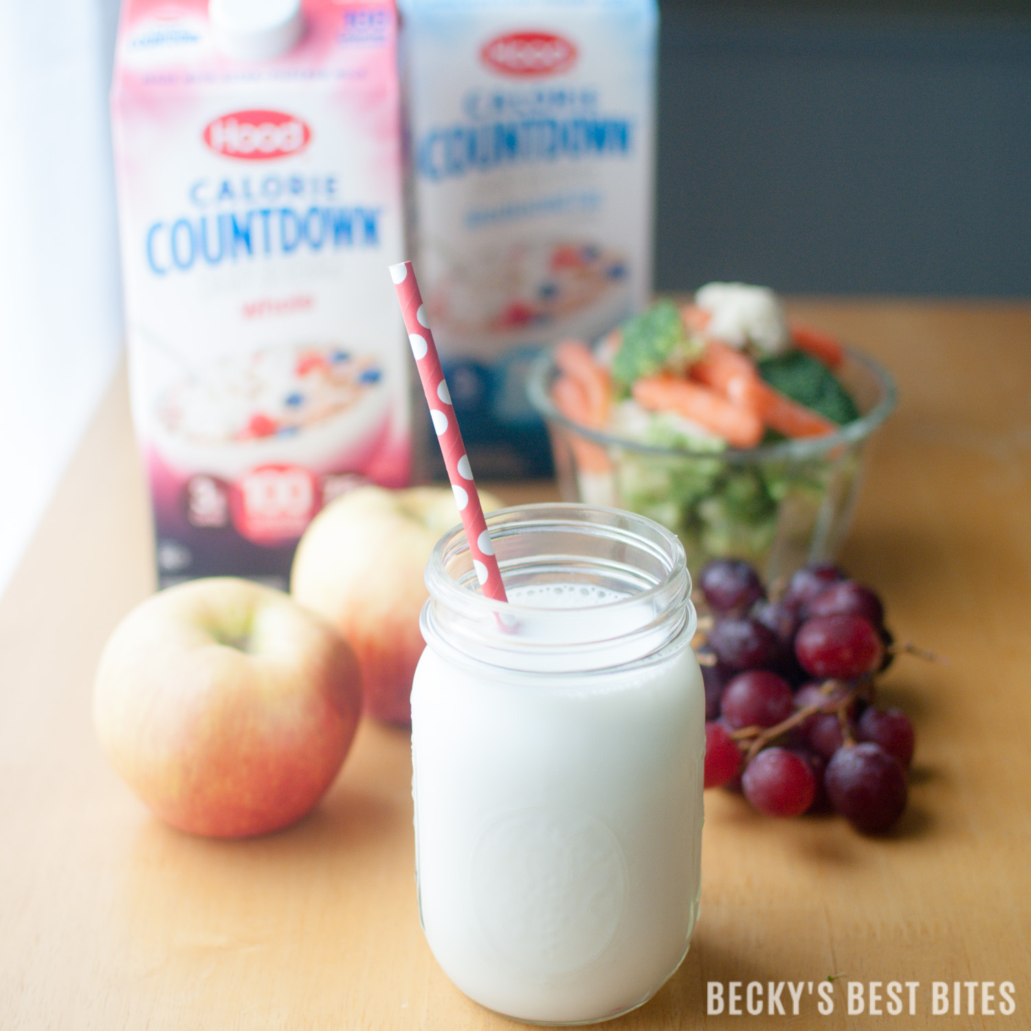 #ad Learn how I am making healthier choices inspired by Hood Calorie Countdown. This includes more fruits, vegetables, whole foods and incorporating exercise into my daily routine. Also I am reducing the overall sugar intake of my family without giving up the foods that we love! #CalorieCountdown #IC | beckysbestbites.com